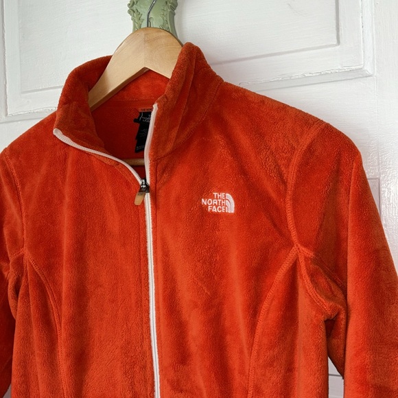THE NORTH FACE HELATA FULL ZIP FLEECE JACKET SPICY ORANGE - Picture 2 of 10